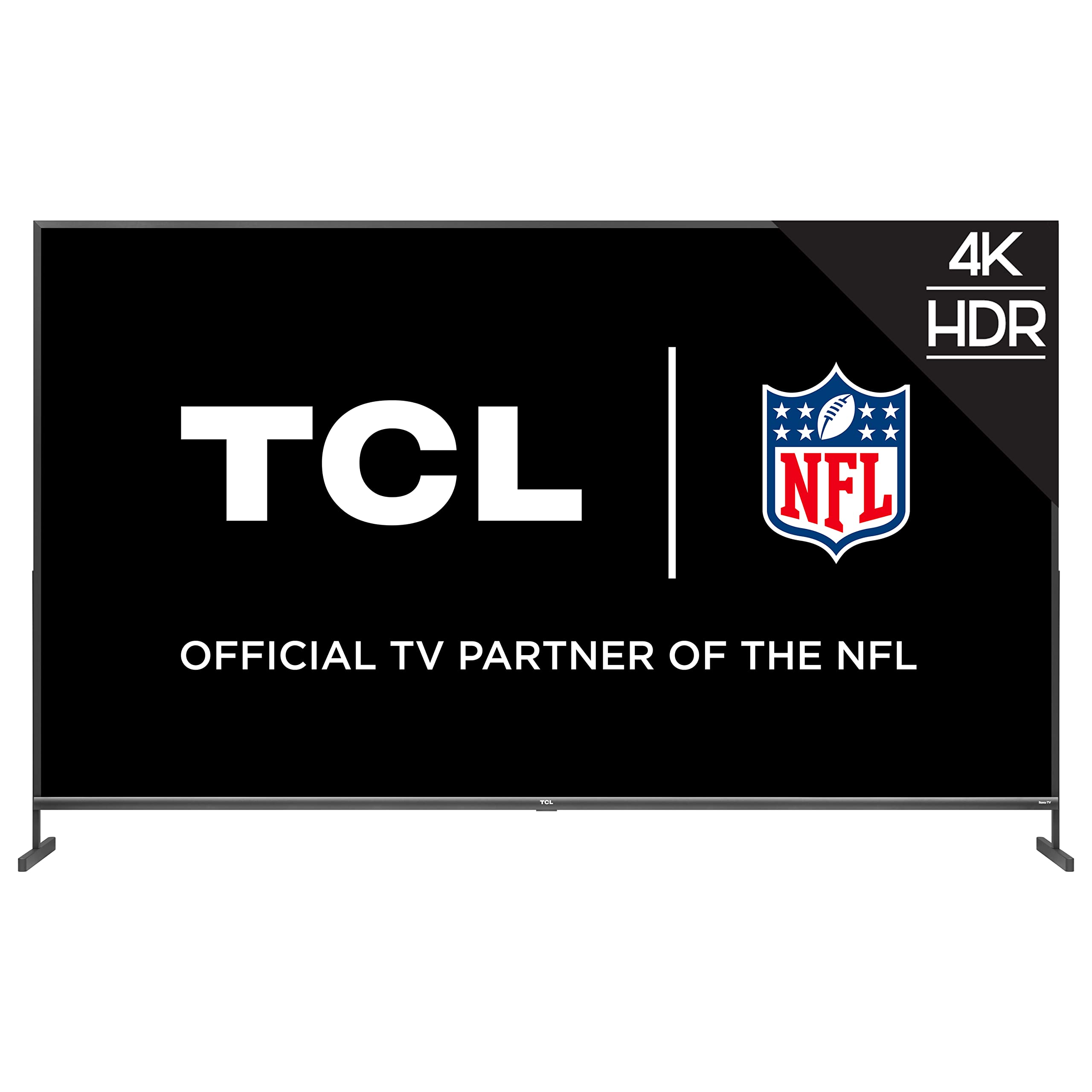TCL 85-inch Class 4-Series 4K UHD HDR Smart Roku TV - 85S435, 2021 Model , Black Image