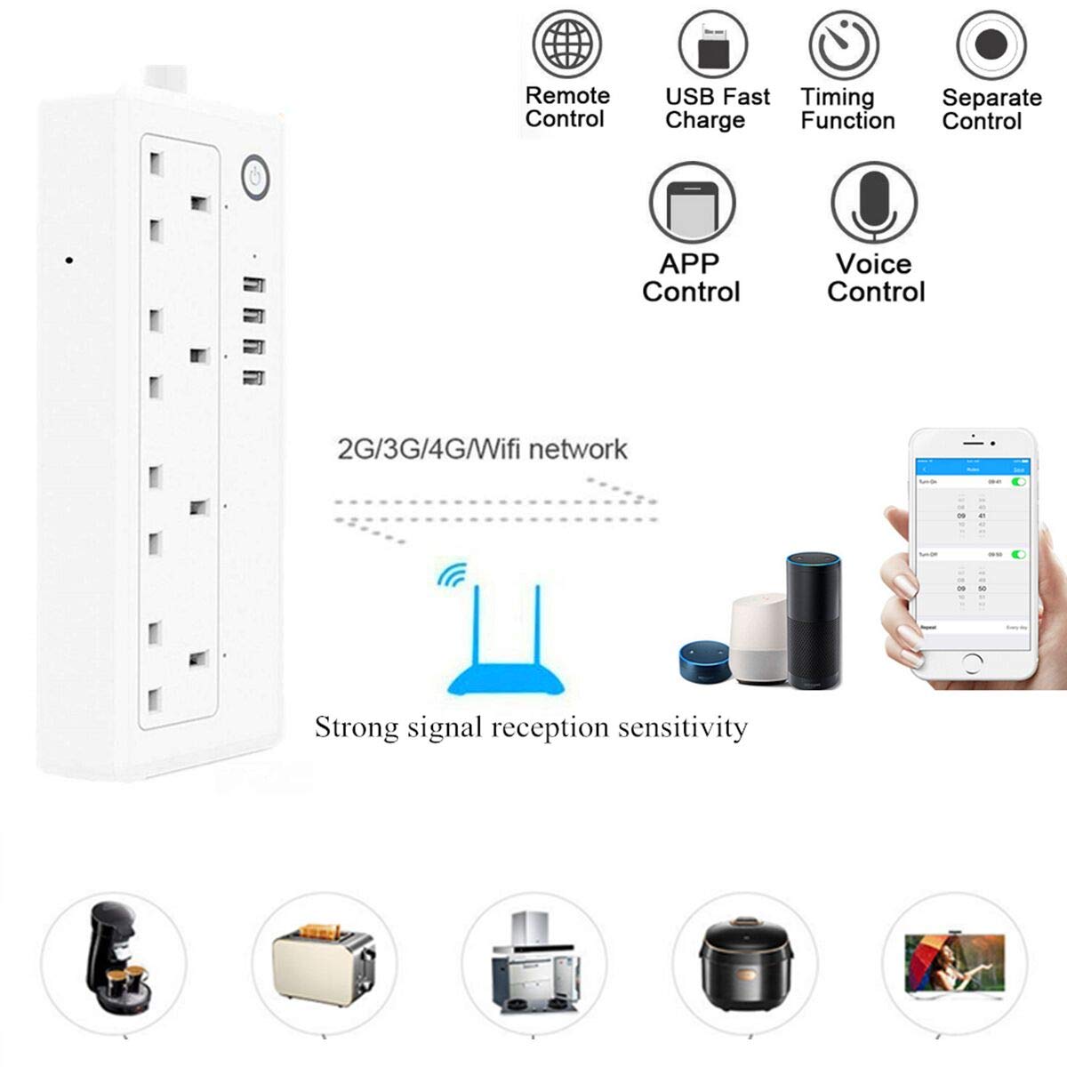 smart surge protector google home
