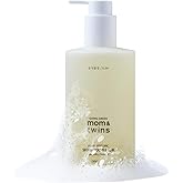 Lyanature SHAMPOO & BATH – Tear-Free 2-in-1 Organic Korean Baby Shampoo & Wash, Vegan Cleanser for Hair, Face & Body, Gentle, EWG Verified, Non-Toxic (10.82 fl oz / 320g)