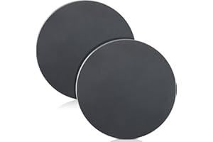 WENHUALI Hot Rolled Steel Plate 1/4" x 6" Diameter Circle Weldable A36 Steel Sheet, Round Metal Steel Base Sheet for Architecture (2 Pack)