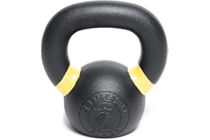Kettlebell Kings Powder Coated Kettlebell Weights - 9-97 lb Strength Training Kettlebells for Men and Women - Hand Weights Workout Gym Equipment - Weights Set for Home Gym