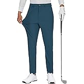 JWM Men's Golf Dress Pant Stretch Navy Blue