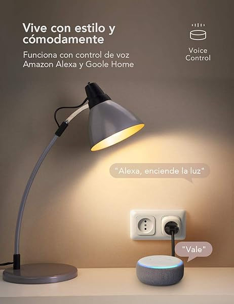 Nooie Enchufe Inteligente Smart Plug Enchufes inteligentes Temporizador Interruptor Wifi Domtica para el Hogar 2pack