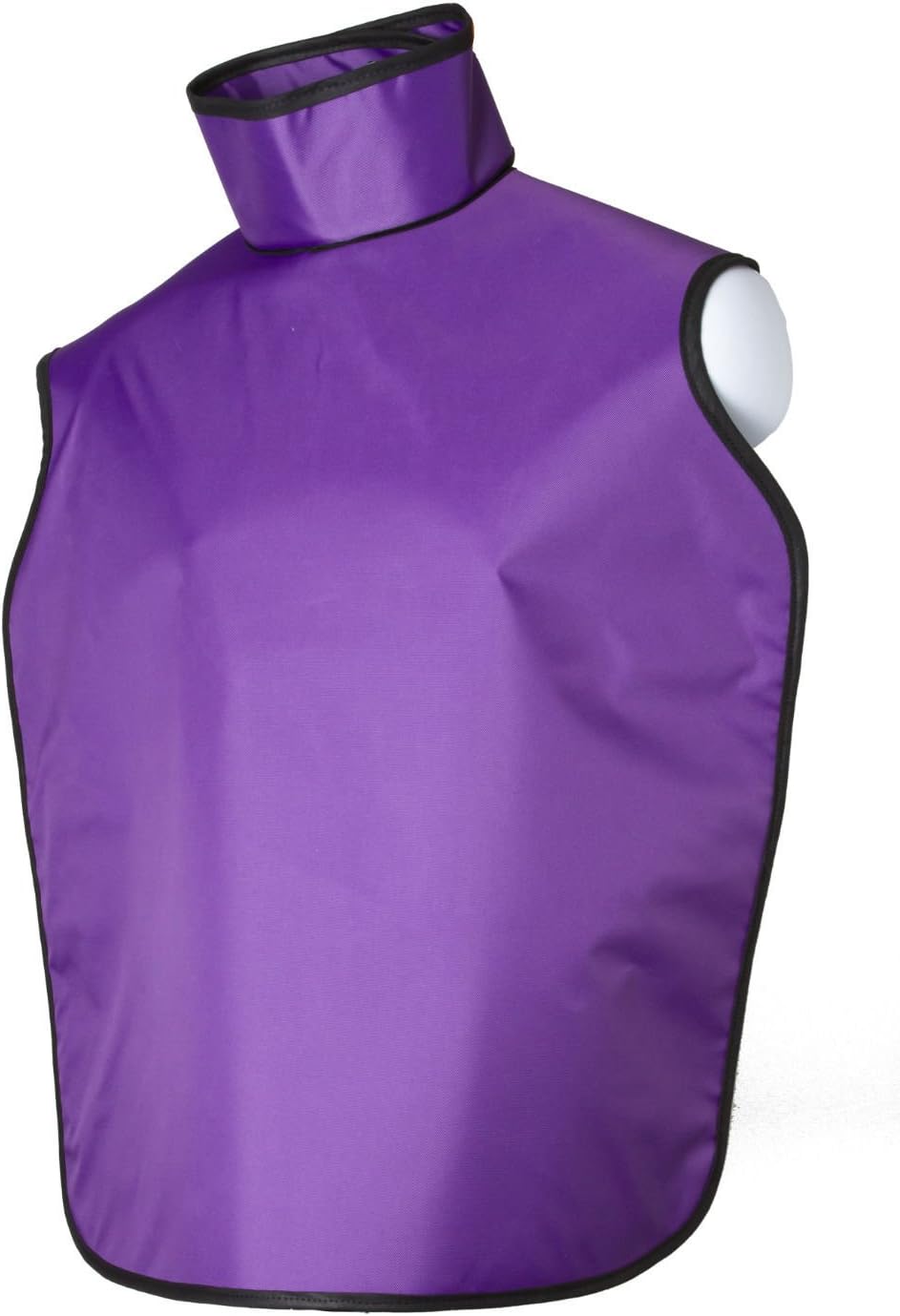 Dental X-Ray Radiation Protection Apron with Collar Lightweight Adult (Purple)