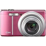 RICOH デジタルカメラ CX4 パープルピンク CX4PP 1000万画素裏面照射CMOS 光学10.7倍ズーム 広角28mm 3.0型液晶 高速連写
