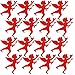 Valentine Cutouts 32 Pack Red Cupids and Hearts Paper Cutouts Party Decoration Accessories by Gift Boutique