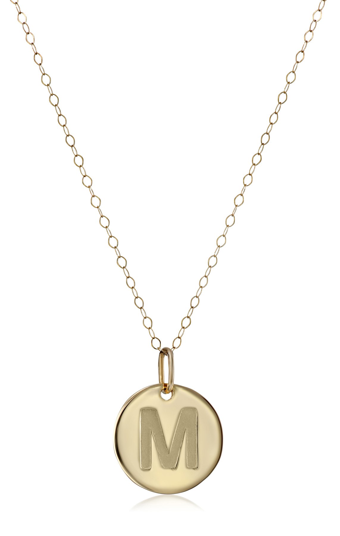 Gold Initial Necklaces: 0