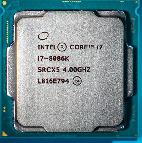 Intel Core I7 8086K Desktop Processor 6 Cores Up To 5 0 GHz Unlocked LGA 1151 300 Series 95W 