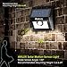 Solar Lights, ARILUX 30 LED Motion Sensor Wall Light Outdoor Weatherproof Wireless Security Lighting Nightlight for Driveway, Garden, Back Door, Fence, Patio