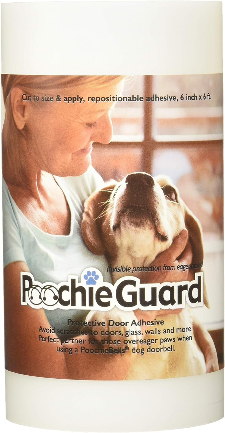 Poochieguard - Sofa Protectors from Pets - Anti Cat Scratch - Invisible Transparent Cat/Dogs Furniture Protector - Anti Scratching Tape - Furniture Protector for Cloth, Doors, Carpet, Sofa, Couch