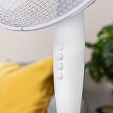 Russell Hobbs 16 Inch Pedestal Fan White 3 Speed Adjustable Height RHPPF1621 view 4