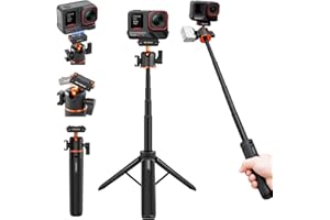 REYGEAK Magnetic Quick Release Mini Tripod Stand for Insta360 Ace Pro 2/Ace Pro