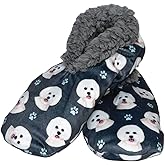 Comfies Slippers - Cozy Sherpa House Slippers for Women & Men - Indoor House Shoes - Pet Lover Gifts - Non Skid Bottom - 1 Size Fits Most - Unisex