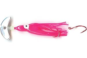 Mack's Lure Cha Cha Kokanee, Silver Mirror Hot Pink Glow, 1.5-Inch