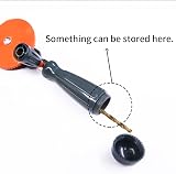 Swpeet Powerful Hand Drill 1/4 Inch with 13Pcs Drill Bit Set Red Silver view 6