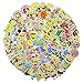100 PCS Spongebob Squarepants Stickers Cartoon Waterproof Stickers Car Laptop Helmet Luggage Vintage Skateboard Wall Decor Gift for Kids