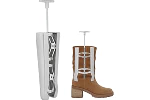 Treasea Boot Calf Stretcher,Professional Boot Shaft Stretcher– Heavy-Duty Aluminum Alloy,Ideal For Wide Calf,Leather & Cowboy