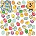 Set of 36 Plastic Easter Eggs In Assorted Patterns and Colors - Fill Them With Candy, Toys, Stuffed Animals, and Jewelry - Easy To Snap Open, but Tough To Break - Sure To Delight Guests Of Any Age