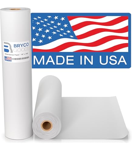 50 Piezas De Papel Kraft Blanco De Carnicero De Grado Alimen | Meses