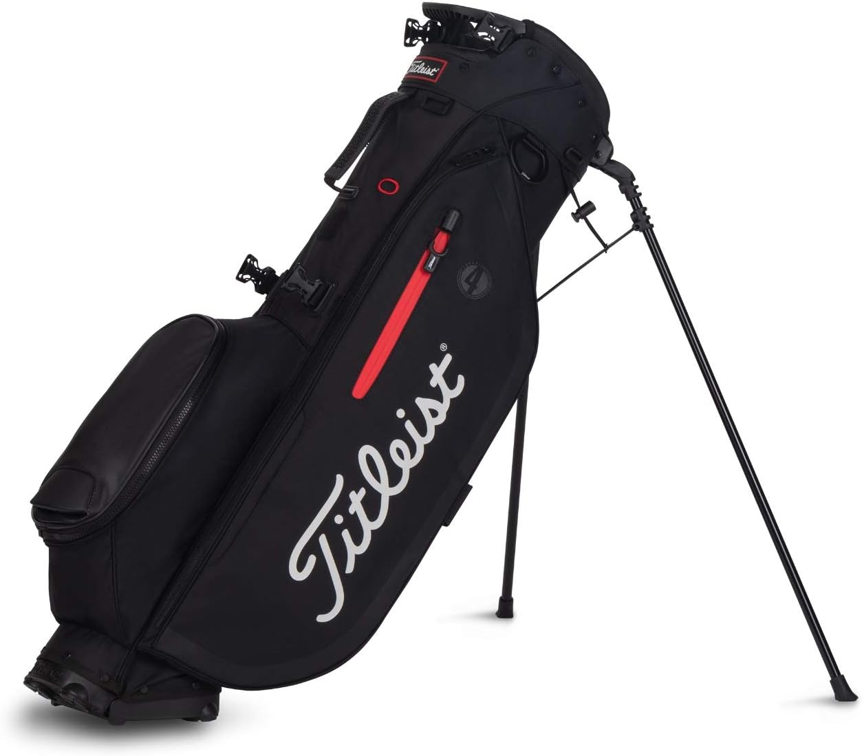 Titleist Players 4 Stand Bag Black/Black (2019 Players 4) : Sports & Outdoors