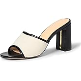 The Drop Women's Pattie Block Heeled Mule Sandal