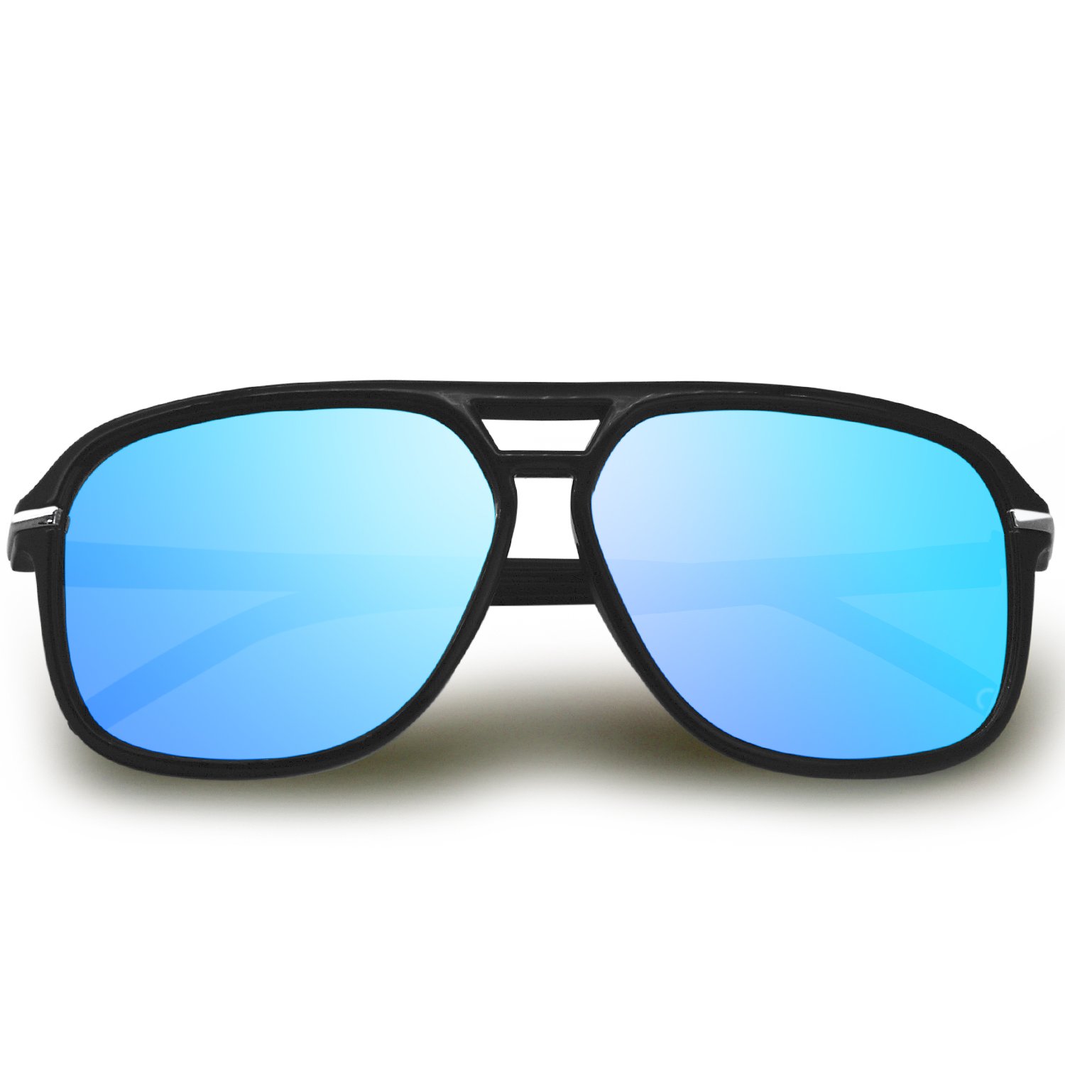 reflective bridge sunglasses