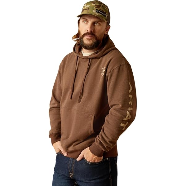 ARIAT Sudadera Con Capucha Con Logotipo Suéter Para Hombre