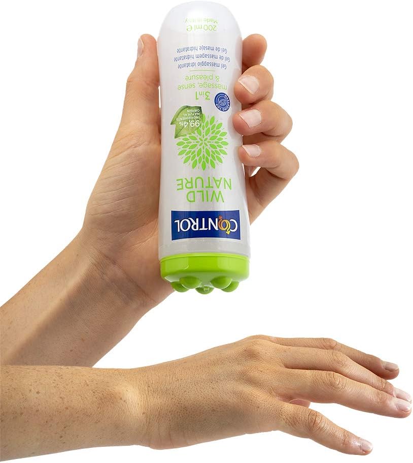Gel de masaje Control Wild Nature 3 en 1 con aroma a té negro por 7,19€ (en compra recurrente)