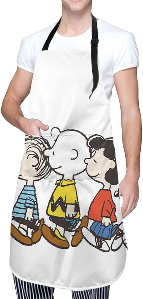 Amazon Snoopy スヌーピー エプロン 人気 調節可能 防水 動きやすい 肩掛け 大きいサイズ ポケット付き 胸当て かわいい シンプル おしゃれ 前掛け 脱着簡単 割烹着 調整可能 首掛け 作業用 汚れにくい 花屋 保育 無地 飲食店 園芸 家庭用 男女兼用 エプロン オンライン通販