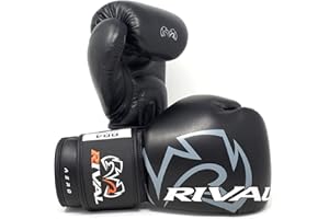 RIVAL Boxing RB4 Aero Bag Gloves, Hook and Loop Closure, Synthetic PU Outer Shell for Extra Durability and Performance