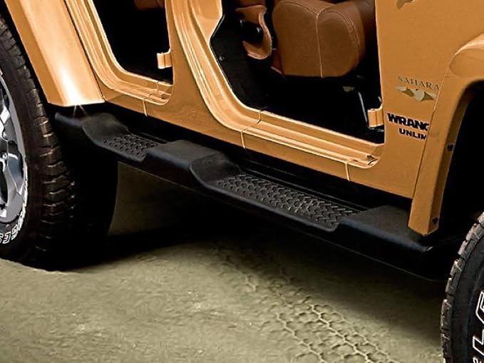 20072014 Jeep Wrangler 2 Door Factory Molded Side Steps/Running Boards