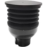 HOMEE Single Dose Hopper with Silicone Bellow and Aluminum Lid | 2 in 1 Coffee Grinder for Eureka Mignon Grinder, Hand Pressure Bellow for Home Shop to Clean and Collect Coffee Grounds