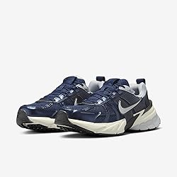NIKE Men's V2k Run Sneaker, Obsidian Obsidian