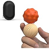 Silicone Magnetic Fidget Balls ,2Pcs Large Attraction Textures Sensory Magnet Balls with Silicone Shell for for Adults,Silent Fidget Balls Gift for Women,Men,Teens