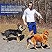 Dual Dog Leash 360° No Tangle Double Handle Leash Dog Walking Training Leash Reflective Adjustable Dog Leash for 2 dogs up to 180 lbs, with waste bag dispenser