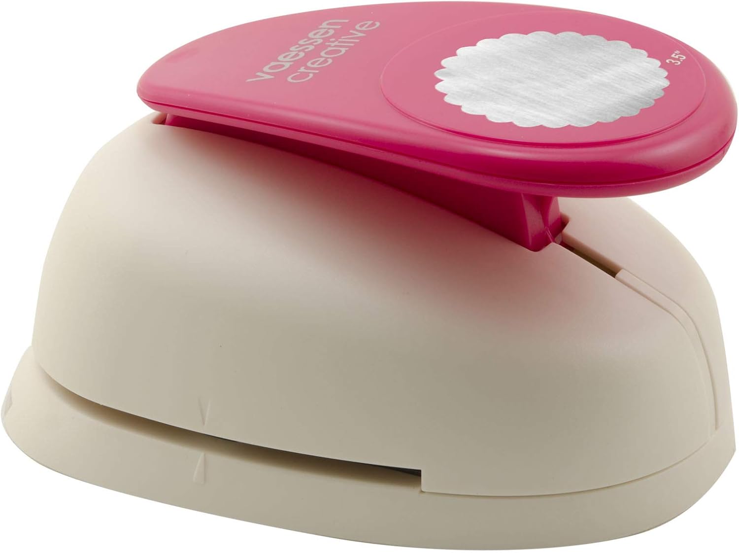 Vaessen Creative Craft Paper Punch - Circle - diameter 8,9 cm - Circle Cutter for Crafting and Card Making - Image 3