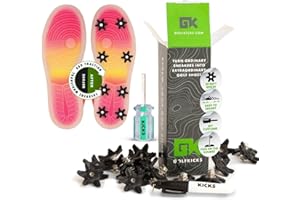 Golfkicks - DIY Golf Spikes Kit - Turn Sneakers into Golf Shoes - Add Golf Cleats to Almost Any Shoes - As Seen On Shark Tank