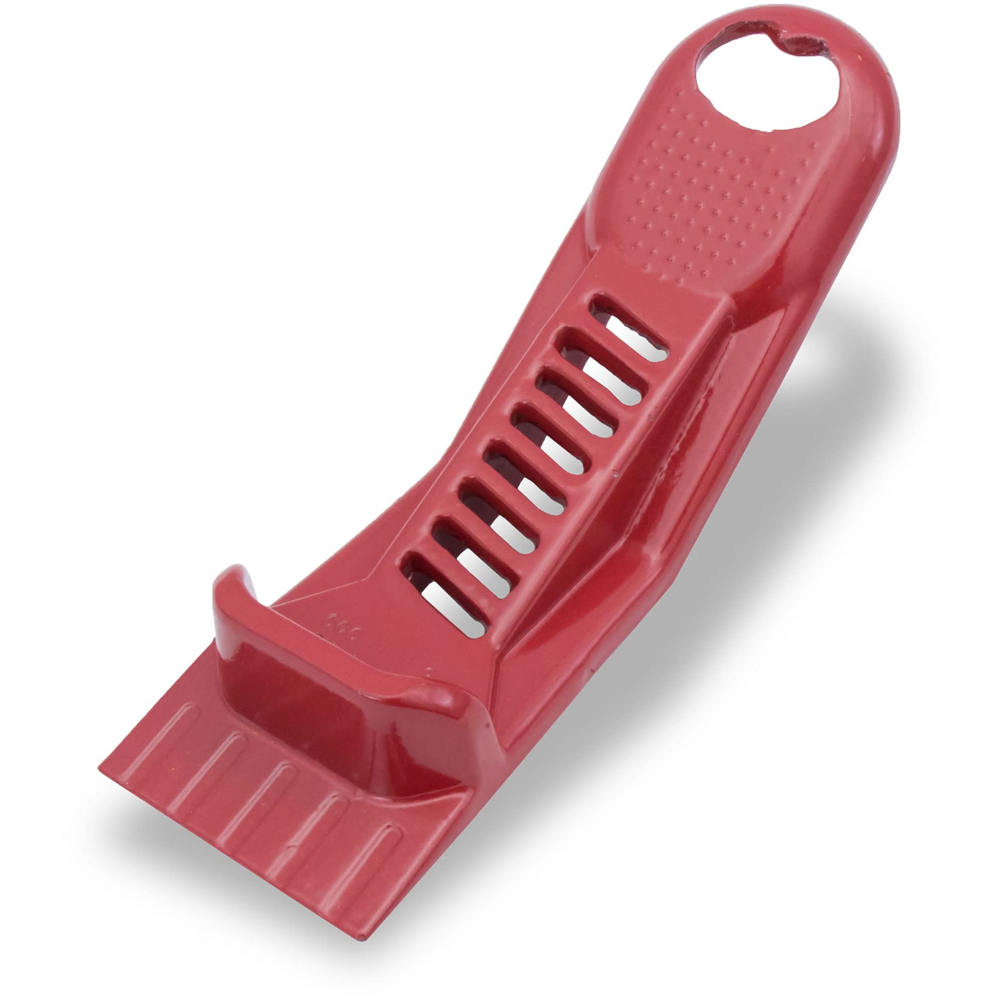 Marshalltown Drywall Panel Lifter, Drywall Rasp, Drywall Tool Includes Built in Bottle Opener, Lightweight, Non-Clogging Rasp, Door Hanging Tool, PL589, Red