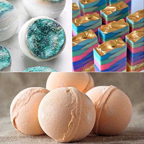Mica Powder for Bath Bombs [0.18 oz 24 Bags], Cosmetic Grade Soap Making Colorant Pigments for Candle Making, Blush, Eye Shadow, Craft Projects, Nail Art, Resin Jewelry, Blush, Craft Projects - Thumbnail 3