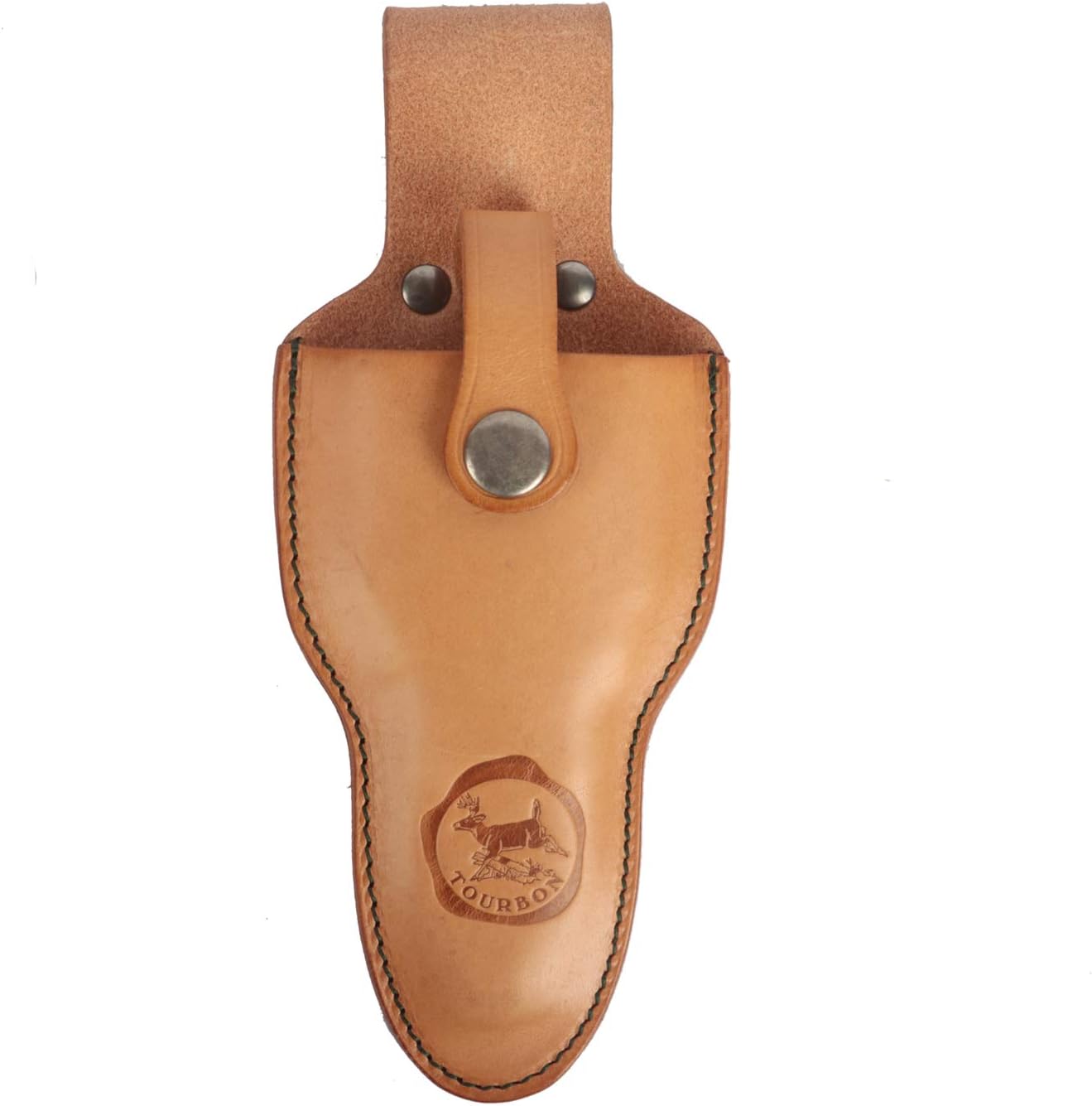 TOURBON Leather Sheath Pruning Plier Shears Scissor Pouch Holder Garden