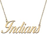 HUAN XUN Customized Custom Simple Any Name Necklace