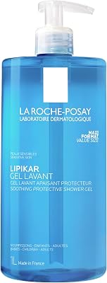 , Gel Lipikar Lavant, Gel de Banho Calmante, 1000 ml