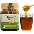 Raw Mountain Sidr Honey with Fresh Royal Jelly and Red Korean Ginseng | Immune Booster, Sugar & Gluten Free | 100% Natural Raw Liquid Honey for Men & Women (250g/8.8oz)