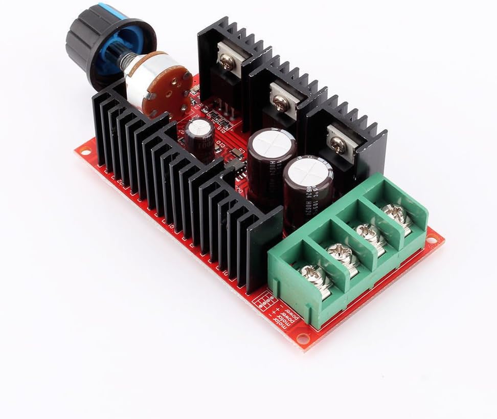 Hrph 2000W 40A 12V 24V 48V MAX 10-50V DC Motor Speed Control PWM HHO RC Controller