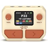LEKATO Multi Effects Guitar Pedal, 125 Effects, 40 Amp Models &amp; 40 Cab Sims, 40s Looper, 100 Drum Rhythms, NAM A2/IR Support, USB Audio Interface OTG Function Rechargeable Guitar Effects Pedal