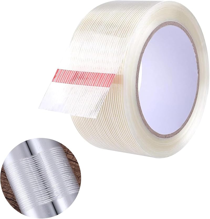 JOYVOX Clear Duct Tape 25M Waterproof High Performance Adhesive Indoor Outdoor