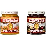 Inca's Food Mixed Sampler - Aji Amarillo, Aji Panca 7.5 OZ (2 Jars)