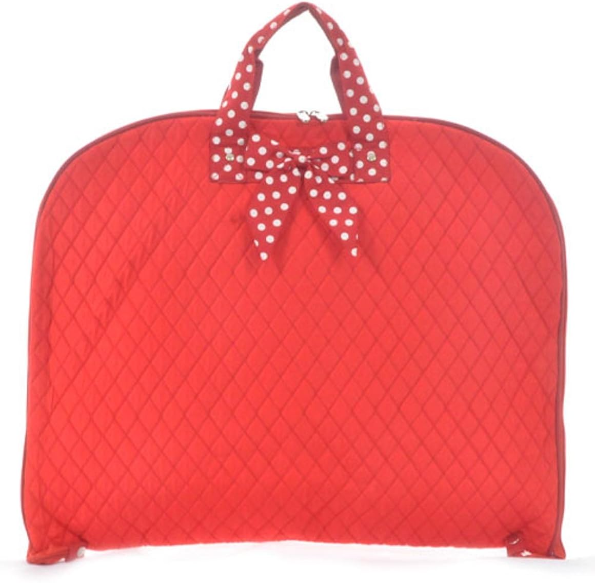 Lime Tree Quilted Solid Garment Bag (Red/White) Garment Bags