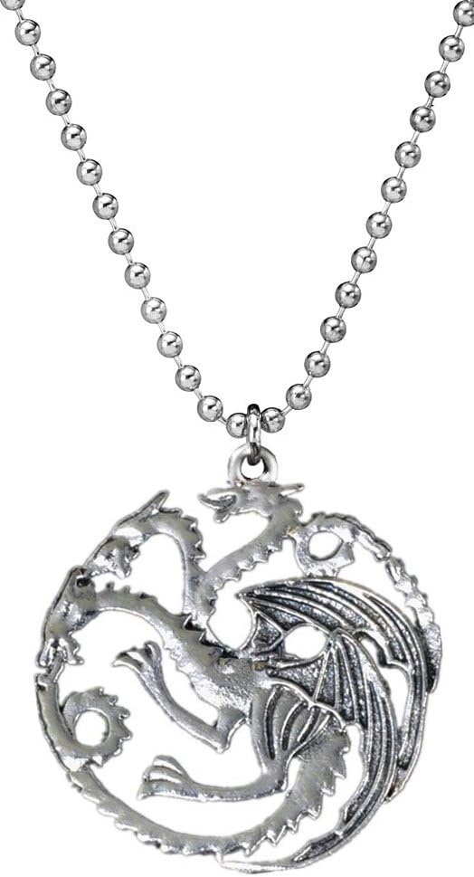 Bodytrend Game of Thrones Inspired Fireblood Dragon Chain Ball Pendant