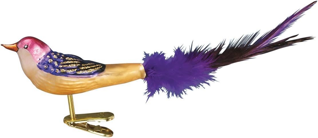 Ornaments - Old World Christmas Ornaments: Bird Watcher Collection Glass Blown Ornaments for Christmas Tree, Lovebird